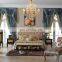 American Royal Luxury Wood Double Bed Luxury Bedroom Furniture