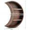 factory direct sale solid wood hanging moon wall mounted shelf display home decor