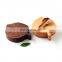 special design fashion leaf shape beech walnut wood coasters coffee tea cup drinking mats