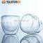 2021 Fashionable Double Wall Thermal Espresso Cups Glasses, Heat Resistant Thermal Glass, Coffee Cup for Hot & Cold Drinks