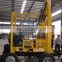XYX-3 Hard rock water well drilling rig machine on the trailer / rocks drill machine
