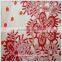 Flower jacquard fabric