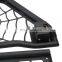 Spider net offroad tube door with rear view mirror for jeep wrangler JK black 4 doors tube doors for Jeep accessories