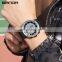 SANDA 9001 Men Watch Luxury Large Dial Digital Watches Electronic Wristwatches Digital Watches Sanda