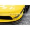 Military Quality Car Bumper Canards Better Looking 100% Dry Carbon Fiber Material For Porsche 718
