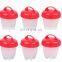 Hot-selling Mini Egg Cooker Silicone Egg Cooker 6-piece Non-stick Cup Egg Cooker