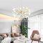 Firefly Led Chandelier Lights For Room Living Room Bedroom Lamp Lampara Gold Black Indoor Hang Lighting Fixture Lights Lustres