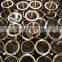 Bronze bushing manufacturer, cast bronze bearing bushing supplie, CuSn6Pb6Zn3 Bronze bush with oil grooves