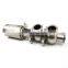 High Quality Sanitary Weld Intelligent Pneumatic 3 Way Stop Reversing Valve