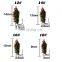 JOHNCOO Hand Made Artificial Fly Fishing Lures 12#14#16#18# Bee Insect Bionic Bait Floating Water Fishing Flies