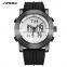 Custom Logo Digital Watch Luminous Dial  S9368G-50PCS Chronograph Silicone Band Alarm Watches Man Sport Wristwatch