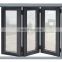 High quality Safety Sound proof Chinese Reasonable price Promotional Brand Hardware Customized Aluminium bi-folding Window