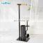 Bathroom Toilet Brush Holder Paper Holder With Bamboo Bathroom Storage Matt Black