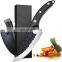 Hand Forged 6 Inch Chef Meat Cleaver Knife leather sheath Outdoor Butcher Chopper Boning Knife