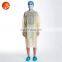 Disposable AAMI Level 2 Yellow Isolation Gown for Patient Hospital Gown