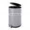 Kitchen 10 L Recycle Stainless Steel  Material Soft Closing Pedal Waste Dustbin