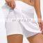 Hot Sale Mini Yoga Tennis Pleated Shirts Two In One Sports Golf Fitness With Shorts Skirt Women Sports Outfit Wear