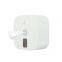 Commercial center toilet plastic tissue box, hotel bathroom wall mounted toilet non punching dispenser