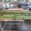 Green Color 50mm Slats Basswood Venetian Blinds Manual Control System