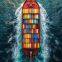 From China to Russia by sea transportation（container）