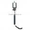 High quality selfie stick / self portrait stick monopod selfie stick with bluetooth shutter