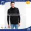 China OEM 100% Cotton Black Men Hooded Neck Riped Hem Blank Hoodies