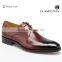 waxing cow leather goodyear handmade shoes