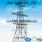 Electric 220kv 132kv 66 kv transmission steel tower