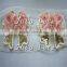 IN Stock 5 INCH shabby fabric flowers Hair BOW Accessory