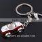 New Classic Enamel Paint Metal Simulation Mini Car Shape Model Key chain