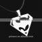 DC Superheroes Batman VS Superman Logo Mental Pendant Cosplay Necklace