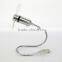 New OEM/ODM Logo Design Metal Flexible Small Electric Rechargeable USB Program LED Custom Message Fan
