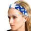 Customized Women's Nylon elastic 5rope Braided Sports Headband