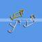 Hooks & Rails Type Plastic Material over door clothes hanger