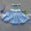 Brand design Fashion in USA cord lace dress for kids&Children cotton lace dress