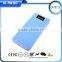Mobile phone charger 12000mah power bank witrh LCD display