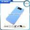 New portable power bank 12000mah phone charger with dual USB