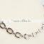 316L Stainless Steel Link Chain Bracelet and Necklace Jewelry Set