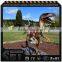 Cetnology Hypaethral Educational Fiberglass Dinosaur Sculptures and Living Fiberglass Dinosaur Models