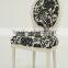 Classic Home Useful Wooden Carved Fabric dining /Living chair(CH-211-1)