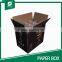 CORRUGATED CARDBOARD BOX FOR WINE BOTTLES WITH DIVIDER