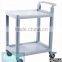 BK818 hospital laundry metal trolley with wheels
