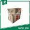 Paper display cardboard box supplier in China