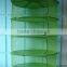 Hydroponic fabric folding drying rack