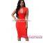 Green Crisscross Back Tie pregnant Maxi Party silk gown evening dress