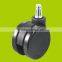 ring stem furniture casters wheels with pressure brake/chair casters for furniture (FC1911A)