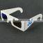 Top good quality printed Paper 3d Glasses Games red blue papaer 3d glasses
