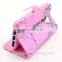 Customized printing leather mobile phone case for LG G2