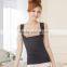 WONDQ Women's Lace Trim Shrink Waist Wholesale Compression Tank Tops