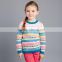 DK0002 dave bella 2015 autumn girls boutique sweater children's clothes girls jacquard sweater children's fashionable sweater